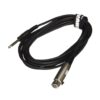 C15AHZ Extensión de cable para micrófono de 4.5 m canon plug SHURE