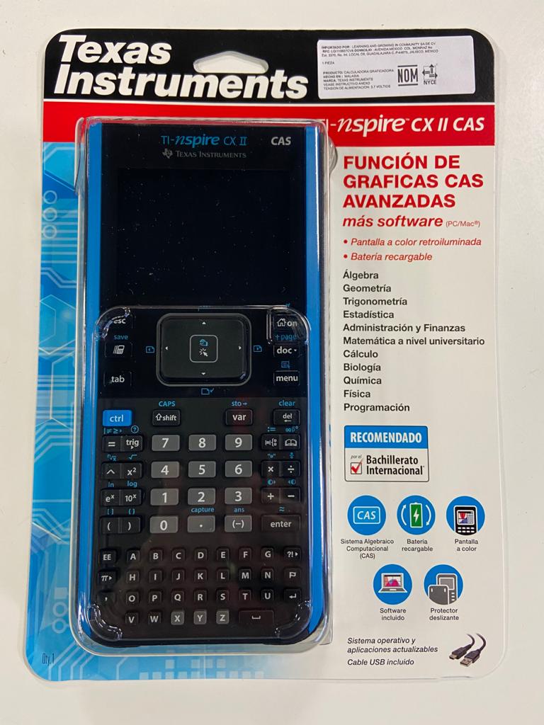 calculadoras grafica graficadora calculadora texas ti nspire cx cas Original New 