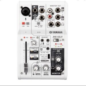 Ag03 Mezcladora 3 Canales Controlador Dsp Cfx Usb Yamaha_0