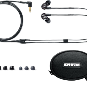 SE215-K Audífonos in ear negro translúcido SHURE_2