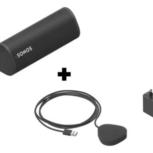 Bocina Portatil Sonos Roam + Cargador Inalambrico_0