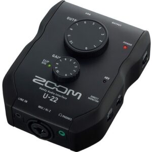 U-22 Interfaz De Audio Usb 2 Canales Zoom_0