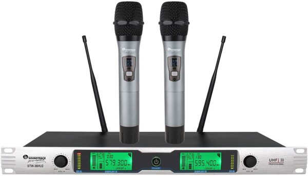 STW-36HU2 Sistema 2 Microfonos Uhf Montable Rack Soundtrack_0