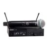 Shure SLXD24/B58 Sistema de micrófono inalámbrico con micrófono Vocal de Mano BETA58A