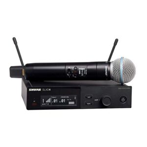 Shure SLXD24/B58 Sistema de micrófono inalámbrico con micrófono Vocal de Mano BETA58A_0