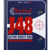 J48 CAJA DIRECTA ACTIVA CON ALIMENTACION PHANTOM RADIAL