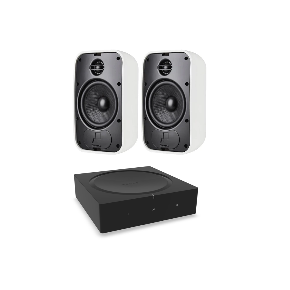 MARINER 56 Par De Bocinas P/Exteriores + AMP Sonos By Sonance MARINER 56 Par De Bocinas P/Exteriores + AMP Sonos By Sonance
