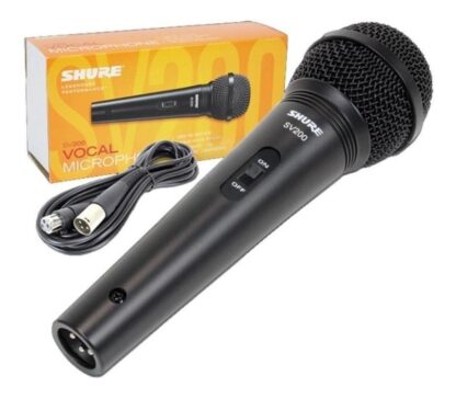 SV200 MICRÓFONO VOCAL DINAMICO CARDIOIDE SHURE - Image 4