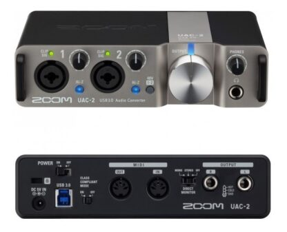 Uac-2 Interfaz De Audio Usb 3.0 2 Ent/2 Sal Zoom