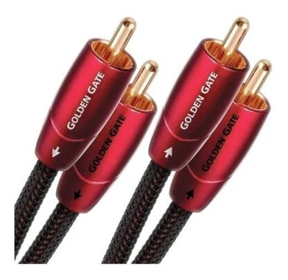 Cable Audioquest Goldg01r Golden Gate Rojo Rca A Rca 1 M