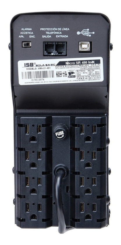 XRN-21-481 No Break, 22 Min A Media Carga 480va SOLA BASIC - Image 2