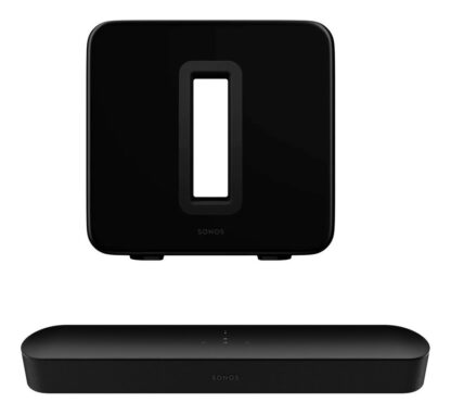 Barra De Sonido BEAM + Subwoofer G3 Inalámbrico SONOS