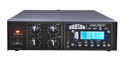 45musb/st Amplificador 20w Usb/sd/fm/bluetooth Radson