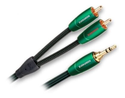 EVERG01MR Cable De Audio Plug 3.5mm A 2 RCA M, 1mt AUDIOQUEST
