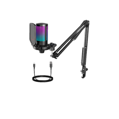 A6T Kit De Micrófono FIFINE, Con Soporte De Brazo Soundtrack