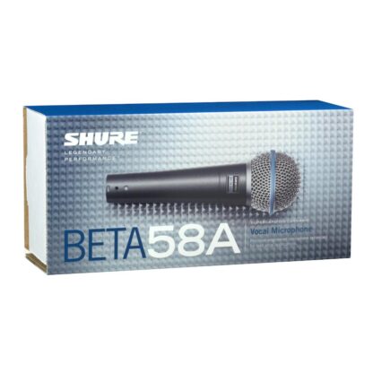 BETA 58A Micrófono Vocal Alámbrico Dinámico SHURE - Image 2
