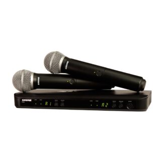 BLX288/PG58 Sistema Vocal Doble Inalámbrico SHURE