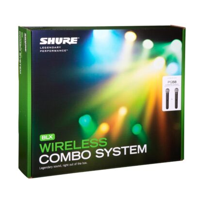 BLX288/PG58 Sistema Vocal Doble Inalámbrico SHURE - Image 2