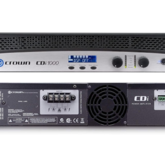 CDI1000 Amplificador De Potencia De Dos canales, 500 W CROWN