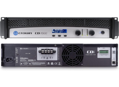 CDI1000 Amplificador De Potencia De Dos canales, 500 W CROWN