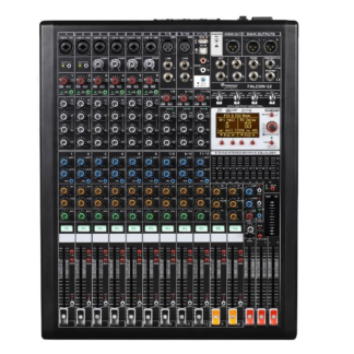 FALCON-12 Mezcladora Pasiva USB, Bluetooth, 12 Ch SOUNDTRACK