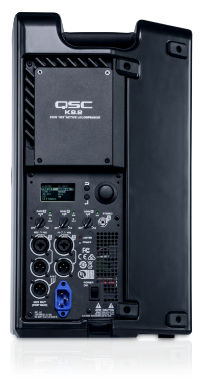 K8.2 BAFLE AMPLIFICADO 8" 2 VIAS 1000W QSC - Image 2