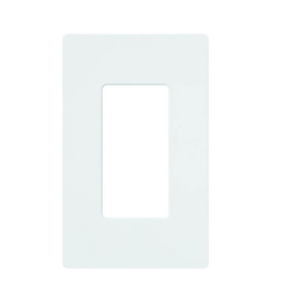 CW-1-WH Placa de pared rectangular LUTRON