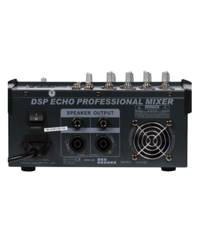 MIX-4AMP3 Mezcladora Amplificada De 4 Canales SOUNDTRACK - Image 2