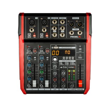 PLAYMIX6 Mezcladora compacta de 6 canales PROEL - Image 2