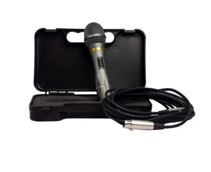 PRO-100 Micrófono Alámbrico Dinámico Profesional SOUNDTRACK - Image 2