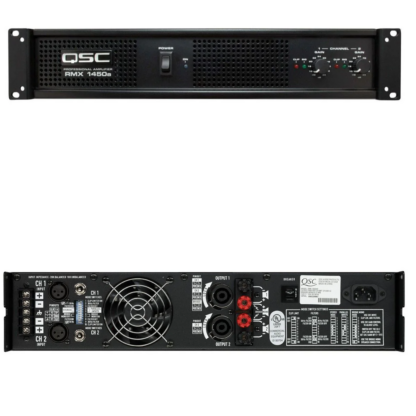 RMX1450 Amplificador De Poder 300W x 2 CAN QSC - Image 3