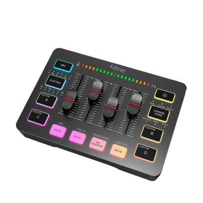 SC3 Interfaz Mezcladora Streaming FIFINE Soundtrack - Image 2