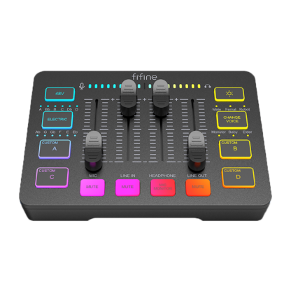 SC3 Interfaz Mezcladora Streaming FIFINE Soundtrack - Image 3