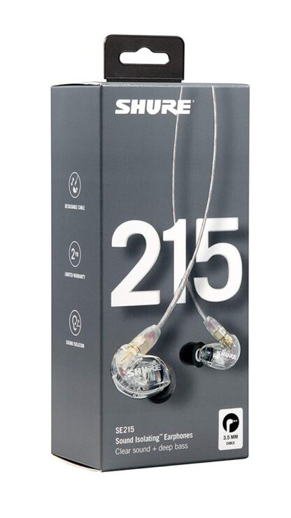 SE215-CL AUDIFONOS PARA MONITOREO PERSONAL SHURE - Image 5