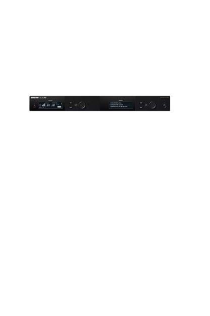 SLXD24D/SM58 Sistema de Micrófono Inalámbrico Doble SHURE - Image 3