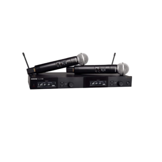 SLXD24D/SM58 Sistema de Micrófono Inalámbrico Doble SHURE