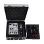 STUDIO 4 KIT Mezcladora 4 CH, Audifonos Y Mic SOUNDTRACK