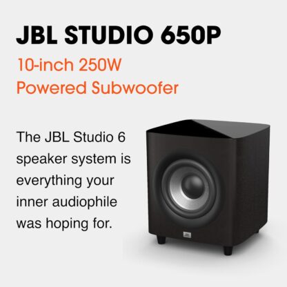 STUDIO 650PDKWS Subwoofer Activo 10" JBL - Image 4