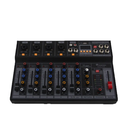 STUDIO 6 KIT Mezcladora 6 CH, Audifonos Y Mic SOUNDTRACK - Image 2