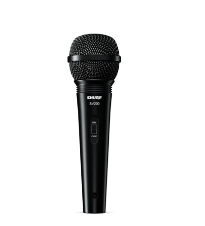 SV200 MICRÓFONO VOCAL DINAMICO CARDIOIDE SHURE
