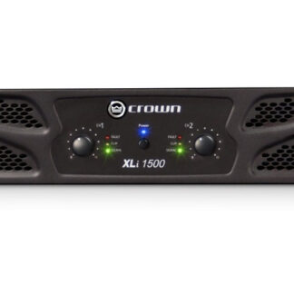 Crown Xli1500 Amplificador Con 900 Watts A 8 Ohms!