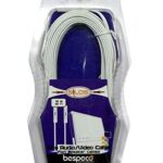 Bespeco SLSK102 - Cable de altavoz plano (10 m)