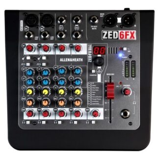 Mezclador De 6 Canales C/efectos Zed-6fx  Allen & Heath