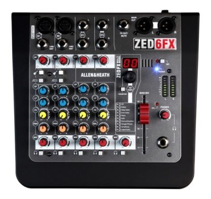 Mezclador De 6 Canales C/efectos Zed-6fx  Allen & Heath