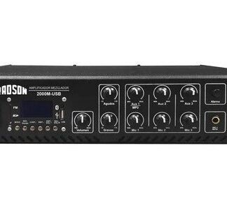 2000M USB Amplificador Mezclador 180w Radson