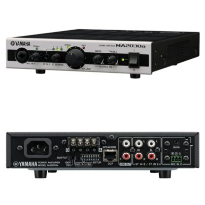 MA2030 Amplificador-mezclador stereo 30 watts por canal a 8 ohms y 70v - Image 2