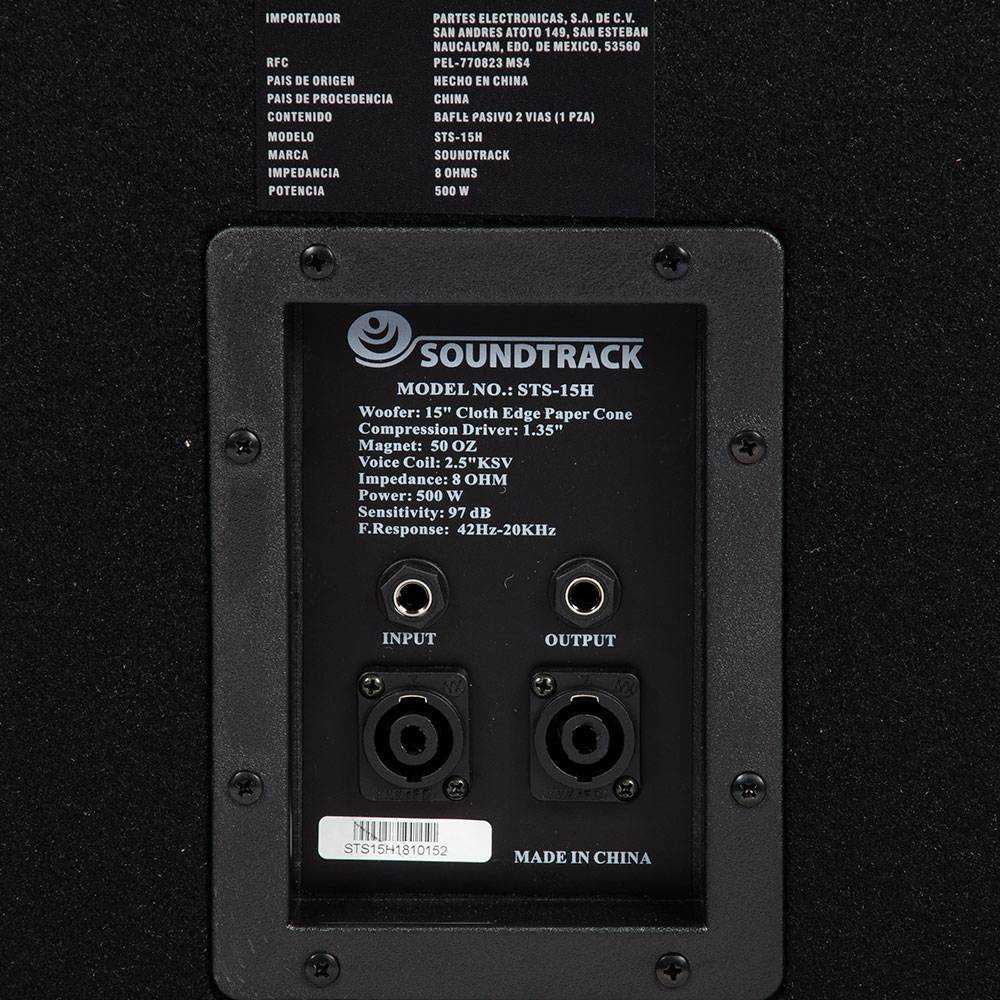 STS-15H Bafle 2 vías Pasivo de Fieltro Soundtrack - Image 2
