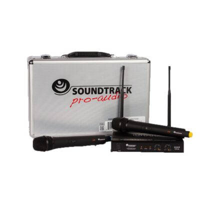 STW-28HU2 Micrófono Mano Doble inalámbrico UHF SOUNDTRACK - Image 2