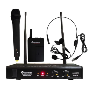 STW-28HUL Micrófono Inalámbrico UHF De Dos Canales SOUNDTRACK