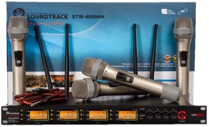 STW-4000HH Sistema De Micrófono Inalámbrico UHF SOUNDTRACK - Image 2